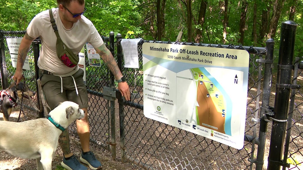 Dogs must be on on leash at Minneapolis' Minnehaha Regional Park starting in December — Roseville Government news