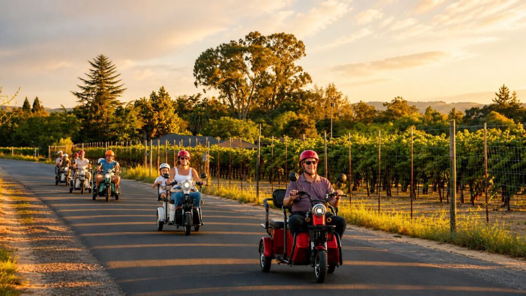Pushpak Rolls into Healdsburg with Tours and a Ribbon Cutting — North Bay Bohemian
