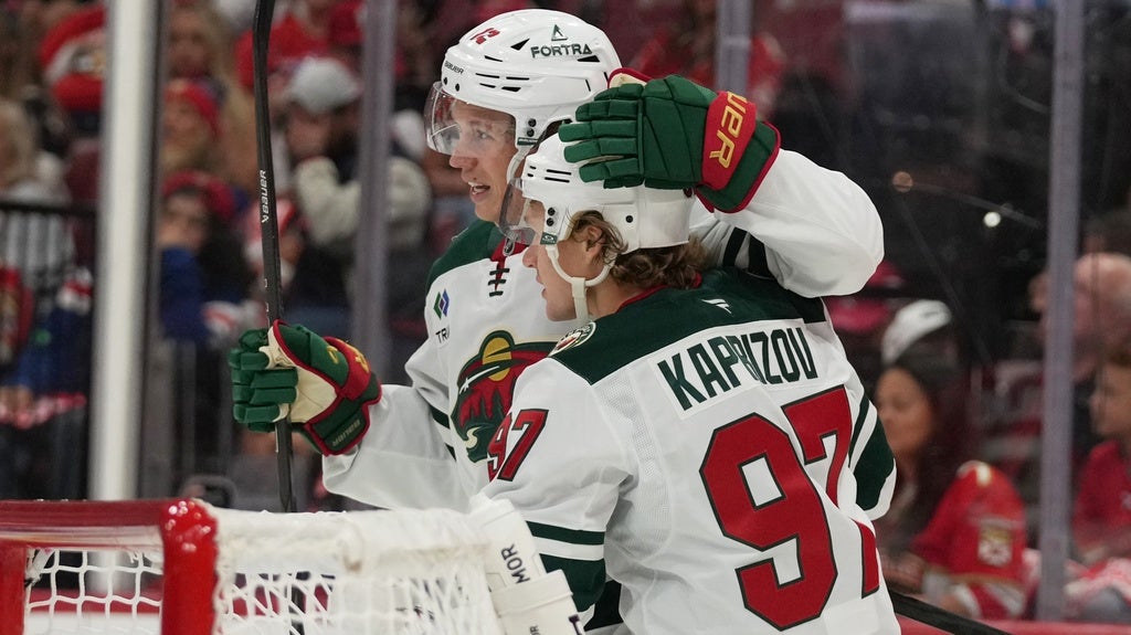 Kaprizov has 4-point night, Wild top Panthers 4-1 to spoil Florida’s home opener — KSTP 5, Roseville Business news