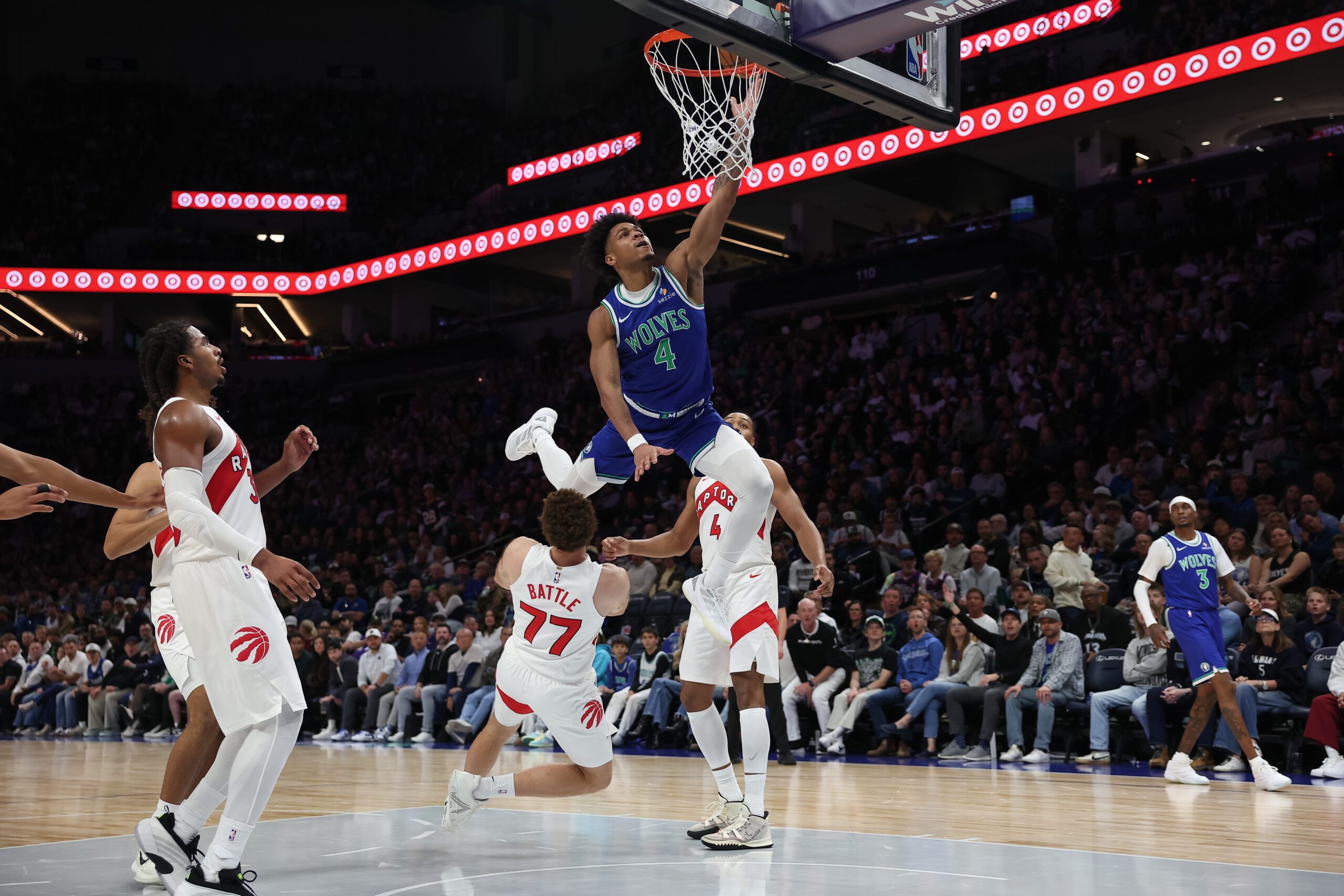 Timberwolves stay unbeaten with 117-94 win over Raptors in home opener — KSTP 5, Roseville Sports news