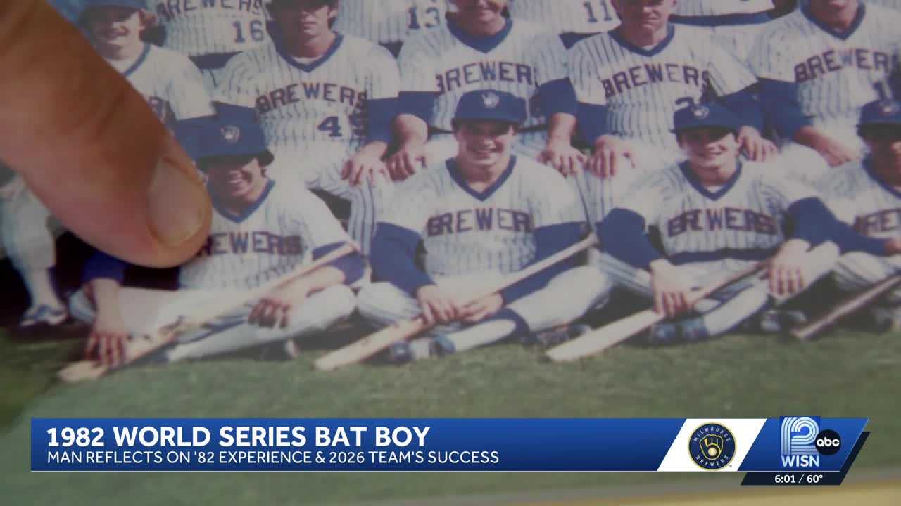 'What an experience!': Former Brewers bat boy recalls 1982 World Series run — WISN 12 Milwaukee, Roseville Sports news