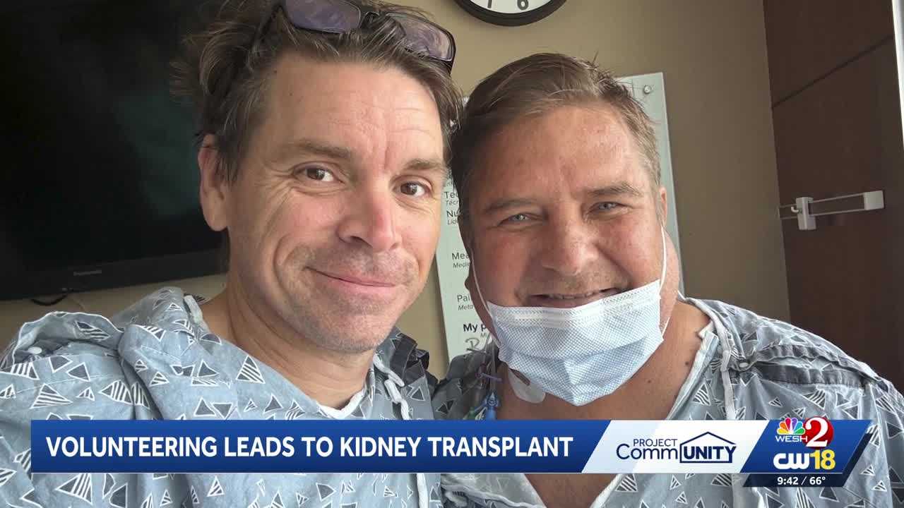 Seminole County man donates kidney to save fellow volunteer — WESH 2 Orlando, Roseville Community news