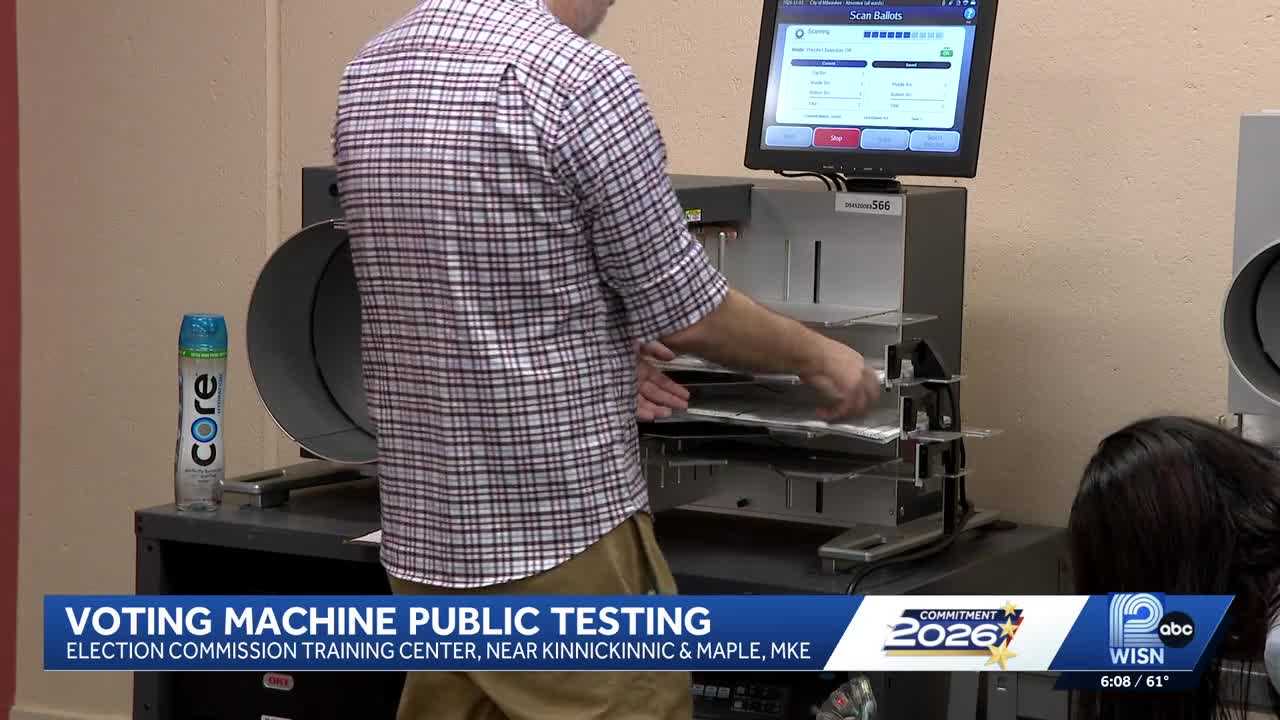 Milwaukee election officials test voting machines to prevent errors ahead of general election — WISN 12 Milwaukee, Roseville Community news