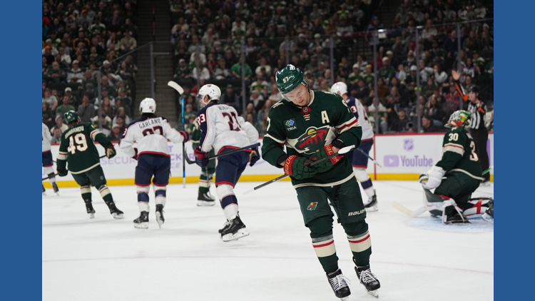 Kaprizov’s NHL-leading 10th goal lifts Wild past Blue Jackets — KARE 11 Sports, Roseville Sports news