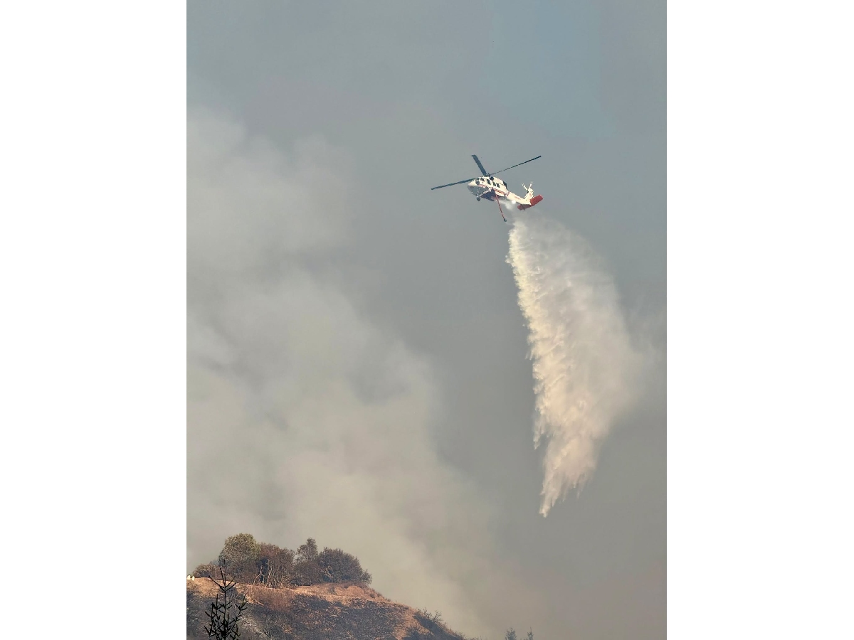 Cooley Blaze Still Burning After Control Fire Spread Beyond Planned Area — Healdsburg Patch, Roseville Community news