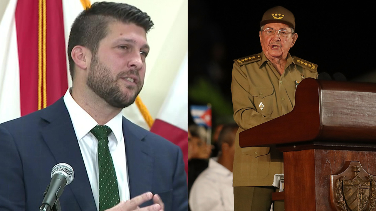 Florida Attorney General James Uthmeier secures state arrest warrant for Raúl Castro — FOX 9