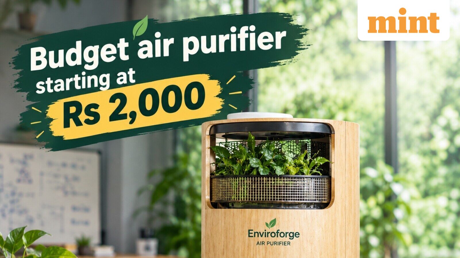 IIT Bombay scholar builds low cost air purifier starting at ₹2,000, can bring down AQI by 85% - How he did it? Details — Mint India, Roseville Technology news